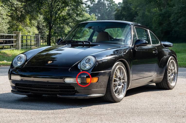 993 Bumperette Delete on car
