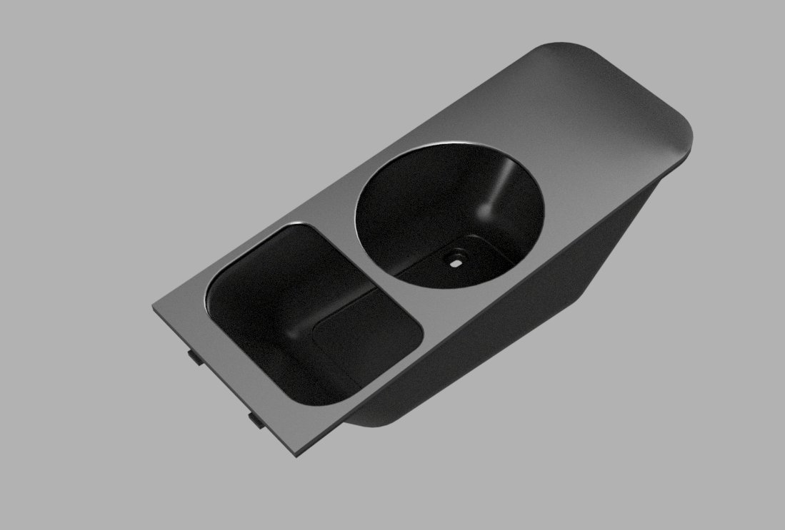 993 Center Console Tray top